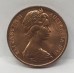 AUSTRALIA 1981 . ONE 1 CENT COIN . FEATHER-TAILED GLIDER